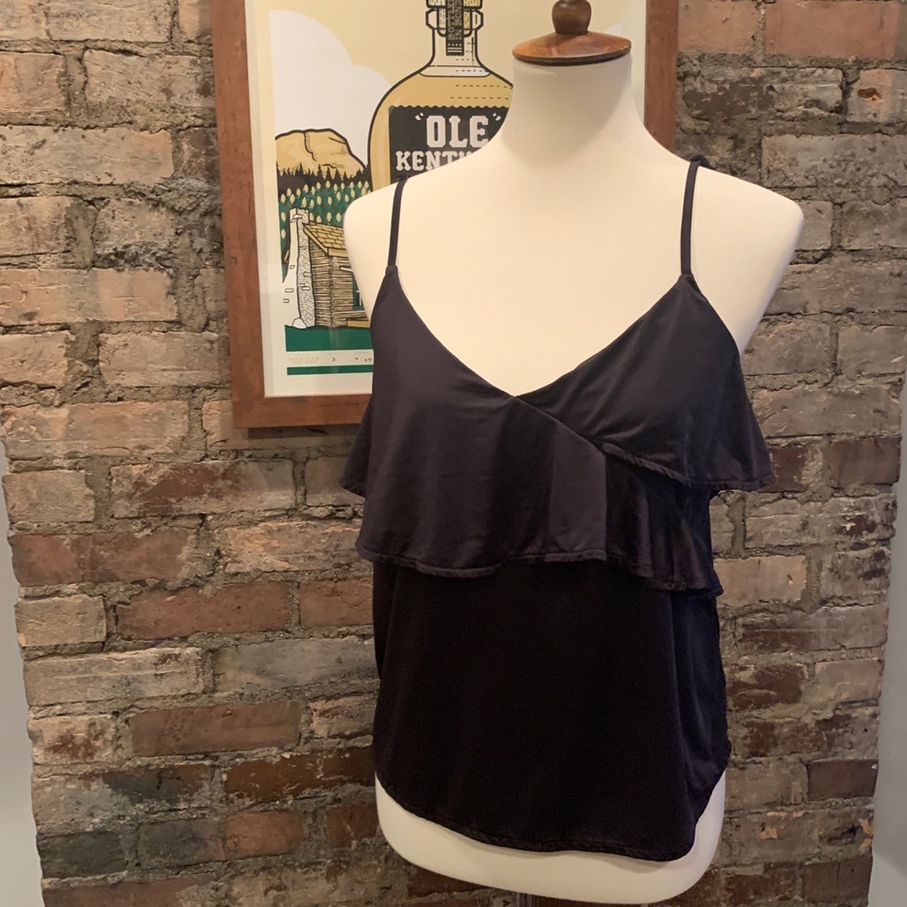 Silky Black H&M Cami Size M
